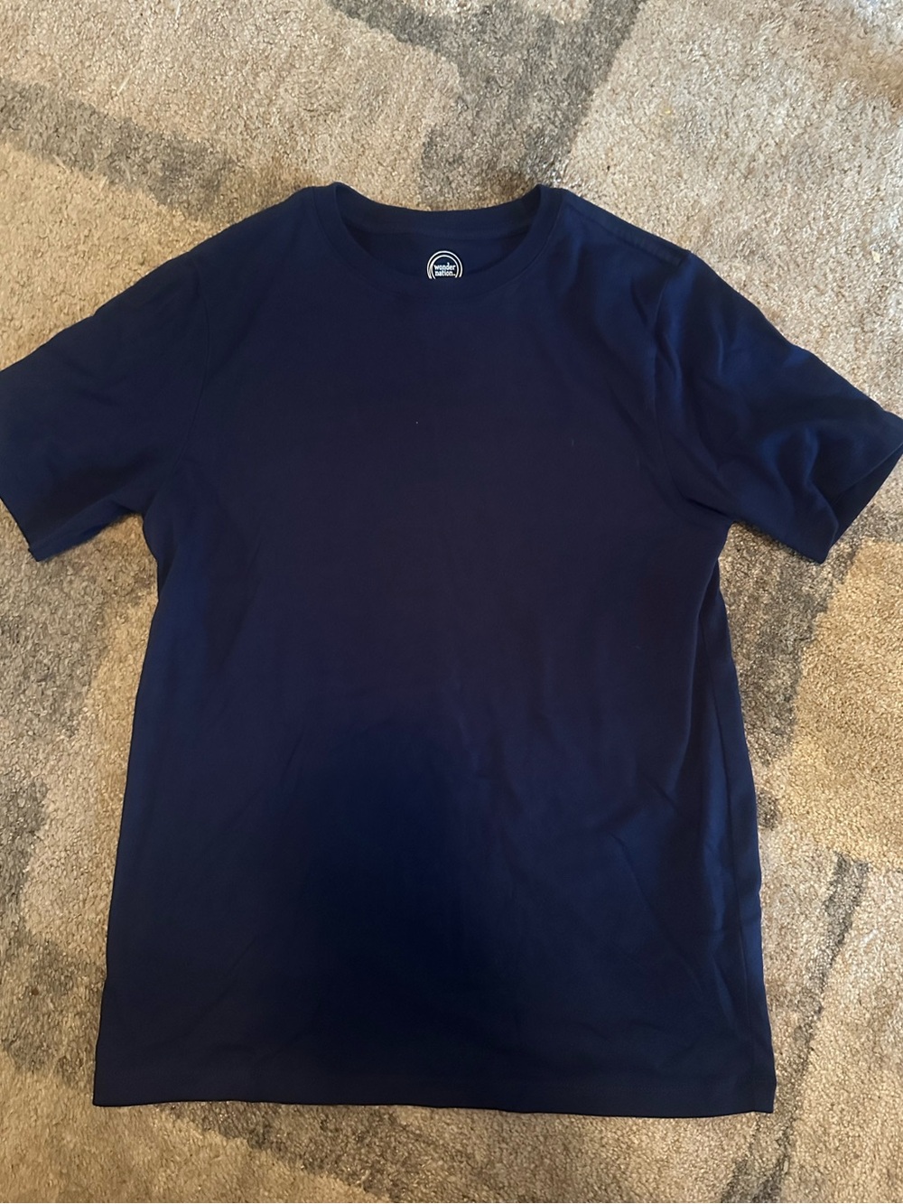 wonder nation Navy Short-Sleeve Crewneck Tee